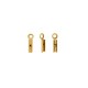 Embouts à serrer 1mm en Acier Inoxydable