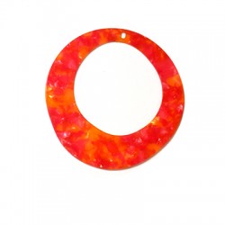 Plexi Acrylic Pendant Circle 77x79mm