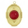Gold/ Red