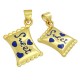 Enameled Brass Charm Candy Sweet 12x15mm