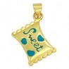 Gold/ Turquoise