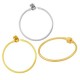 Braccialetto in Metallo Ottone con Chiusura a Clip 66mm