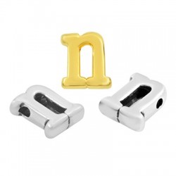 Zamak Slider Letter "n" 7x8mm (Ø1.5mm)