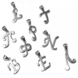 Charm in Argento 925 Lettera Π 15x17mm