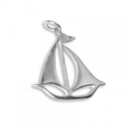 Charm in Argento 925 Barca 25mm