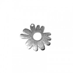 Charm in Argento 925 Fiore 25mm