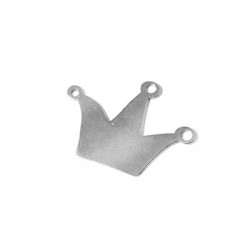 Colgante de Plata 925 Corona 32x25mm