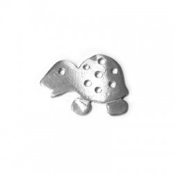 Charm in Argento 925 Tartaruga 25x20mm