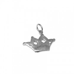 Colgante de Plata 925 Corona 16x10mm