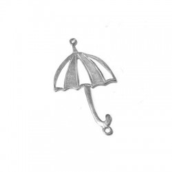 Parapluie en Argent 925 48 x 26 mm