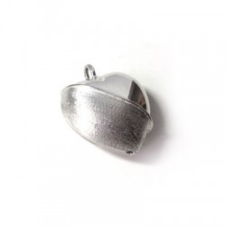 Colgante de Plata 925 Corazón 22x27mm