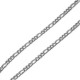 Chaîne maille 3.8x5.5mm/1mm en Acier Inoxydable 304