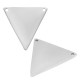 Colgante de Acero Inoxidable Chapa Triangularl 55mm/1,35mm (Ø2mm)
