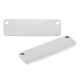 Intercalaire Étiquette 30x9mm/1.3mm (Ø1.8mm) en Acier Inoxydable 304