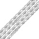 Chaîne maille Cube Ovale 3.4x6.4mm en Acier Inoxydable 304