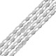 Stainless Steel 304 Chain Cube Oval 3.4x6.4mm