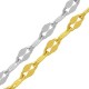 Chaîne maille Ovale 2.5x4.6mm en Acier Inoxydable 304