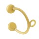 Stainless Steel 304 Ear Cuff Horseshoe with Hoop 10mm