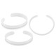 Pulsera de Metal Latón Ajustable 9,5x66mm con Base para Cordón Plano 5mm