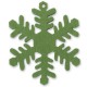 Copo de Nieve de Fieltro 100mm