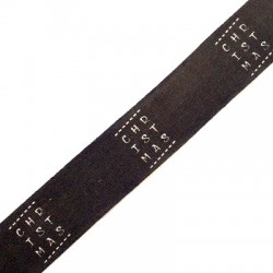 Ruban en Coton « Noël » 20 mm (~15 Yards/Bobine)