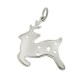Charm in Argento 925 Renna 24x28mm