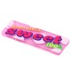 Plexi Acrylic Pendant Gum "sweet good vibes" 13x43mm