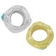 Separador de Latón Esmaltado con ojo Turco 10 x 7 mm