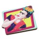 Orecchini di Legno Frida Kahlo 49x51mm (Set 2pz)