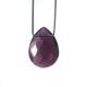 Crystal Charm Drop 20x15mm