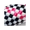 Fuchsia / Blanc / Noir
