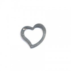 Colgante de Plata 925 Corazón 18x16mm