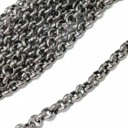 Μεταλλική Μπρούτζινη Αλυσίδα Στρογγυλή 3.6mm