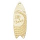 Wooden Pendant Surf Board 60x22mm