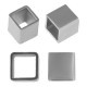 Stainless Steel 303 Bead Cube 3mm Ø2.2mm