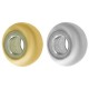 Perles Rondelles 6x3.3mm (Ø2mm) en Acier Inoxydable