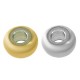 Perles Rondelles 6x3.3mm (Ø2mm) en Acier Inoxydable