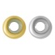 Perles Rondelles 6x3.3mm (Ø2mm) en Acier Inoxydable