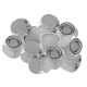 Perle Cube 2.5mm (Ø1.6mm) en Acier Inoxydable 303