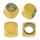 Perle Cube 2.5mm (Ø1.6mm) en Acier Inoxydable 303