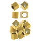 Stainless Steel 303 Bead Cube 2mm Ø1.4mm