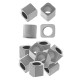 Stainless Steel 303 Bead Cube 2mm (Ø1.4mm)