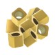 Stainless Steel 303 Bead Cube 2mm Ø1.4mm