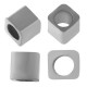 Tubo de Acero Inoxidable 303 2x2mm (Ø 1,4mm)