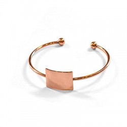 Brass Bracelet Plain 63mm