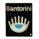 Plexi Acrylic Deco "Santorini" w/ Evil Eye 100x80mm