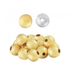 Brass Bead Round 5mm (Ø1.5mm)