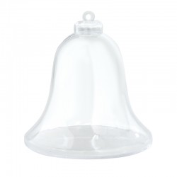 Polyester Lucky Deco Openable Bell 85mm (2pcs/Set)