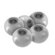 Perles Rondes 6mm/4.8mm (Ø2mm) en Acier Inoxydable 303
