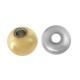 Perles Rondes 6mm/4.8mm (Ø2mm) en Acier Inoxydable 303